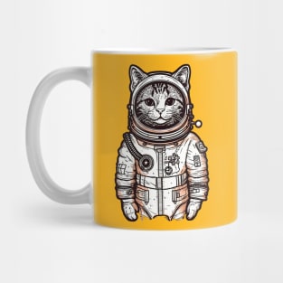 Astronaut cat Mug